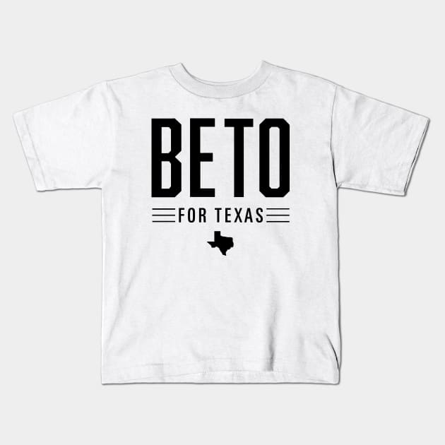 Beto O'Rourke For Texas 2022 Election | Vote Beto Orourke 2022 Texas Governor Campaign T-Shirt Kids T-Shirt by BlueWaveTshirts